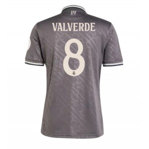 Real Madrid Federico Valverde #8 Rezervni Dres 2024-25 Kratak Rukavima